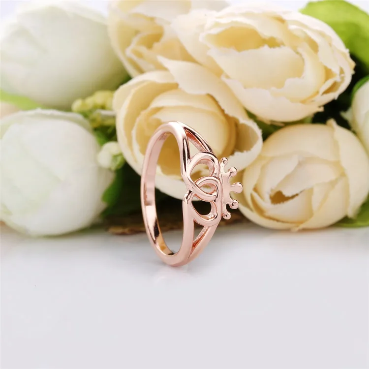 Prstan United Regal Hearts, PANDORA Rose™ - 187685