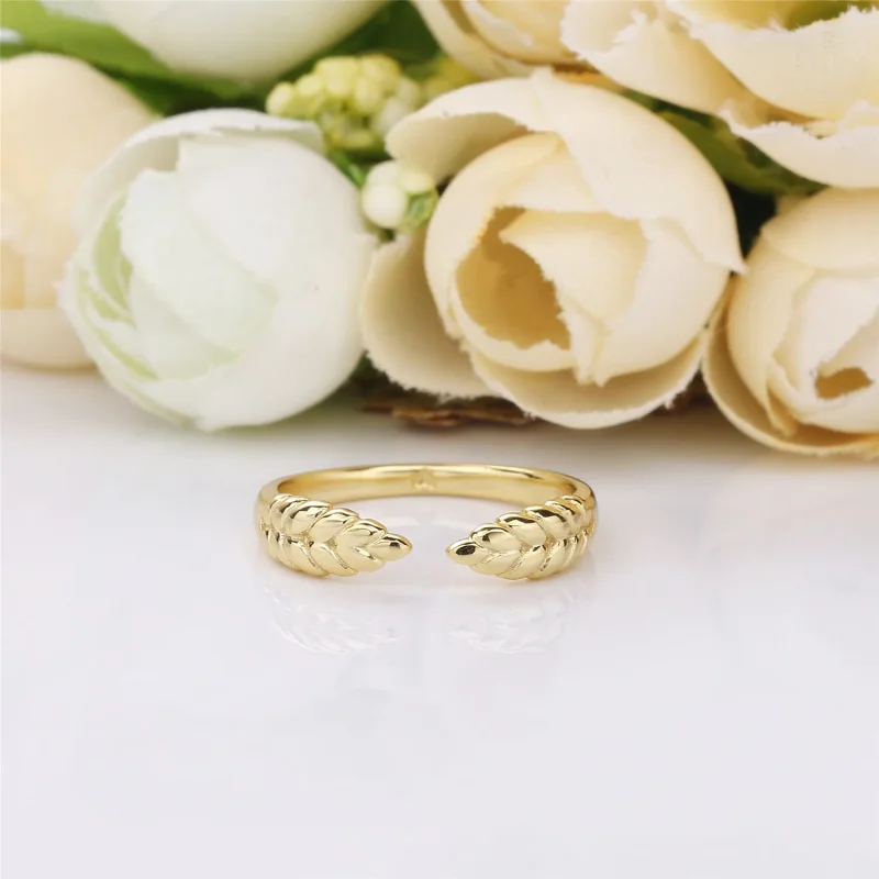 (slika za) Prstan z odprtimi zrni, PANDORA Shine™ - 167699 - Ogled 3