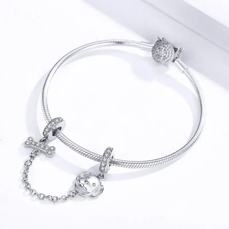 (slika za) Prikupna varnostna veriga za kužke v stilu Pandora - SCC1434 - Ogled 3