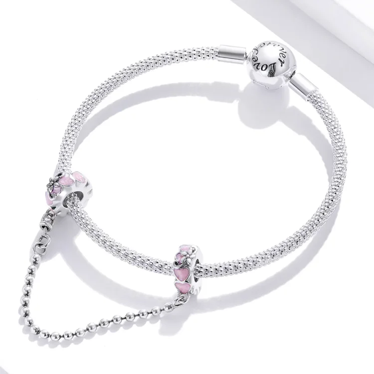 Varnostna veriga Pandora Style Silver Love Daisy - SCC1799