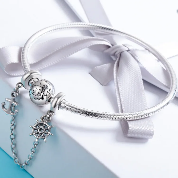 Varnostna veriga Pandora Style Silver Voyage - SCC604
