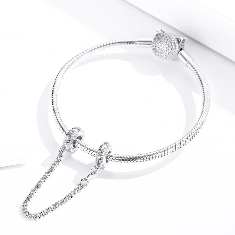 (slika za) Varnostna veriga z vodnimi valovi v slogu Pandora - SCC1577 - Ogled 3