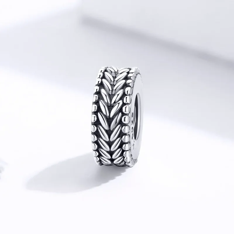 (slika za) Obesek s srebrnim distančnikom v slogu Pandora - SCC1452 - Ogled 2