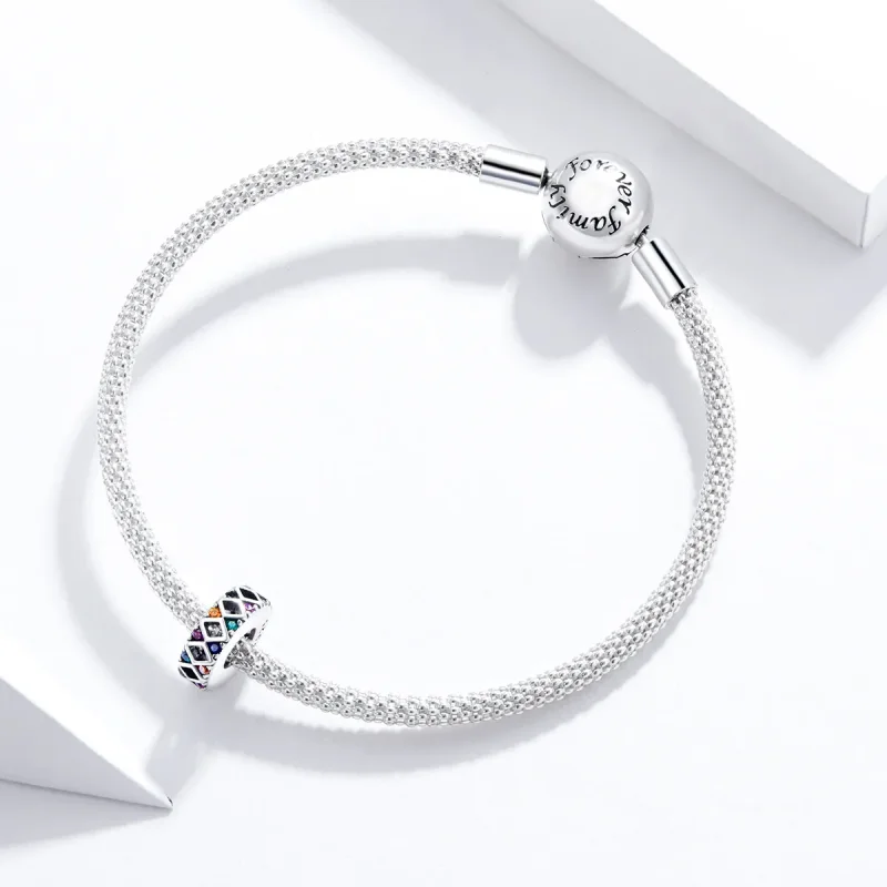 (slika za) Pandora Style Silver Circus Jumping Game Distančnik Obesek - SCC1659 - Ogled 3