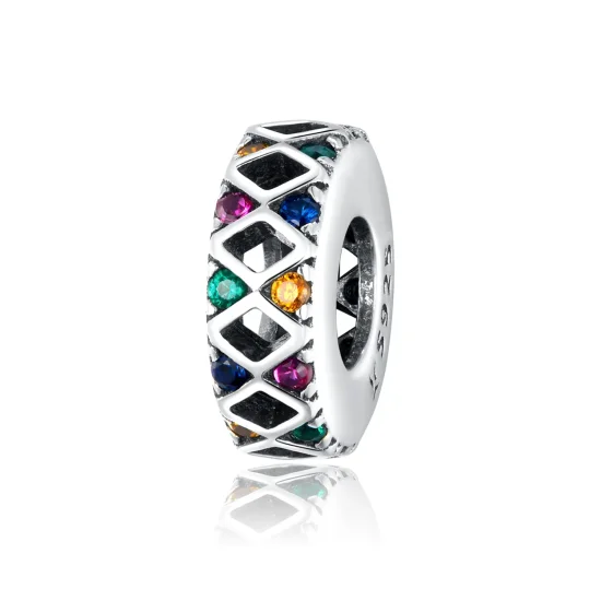 (slika za) Pandora Style Silver Circus Jumping Game Distančnik Obesek - SCC1659