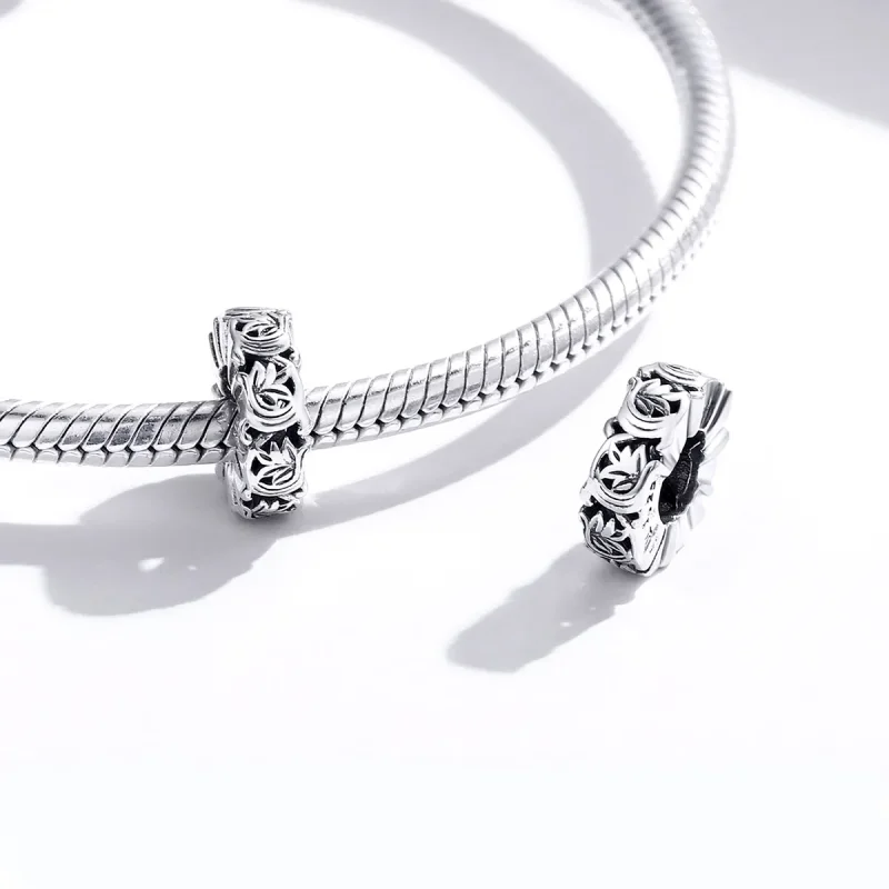 (slika za) Pandora Style Silver Vintage Distančnik Obesek - SCC1601 - Ogled 4