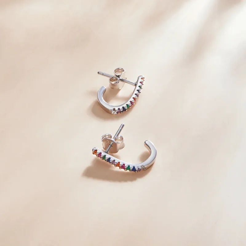 (slika za) Božični uhani s palico v stilu Pandora - SCE1167-A - Ogled 2