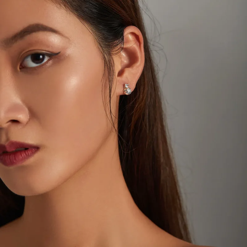 (slika za) Bučni uhani v slogu Pandora za noč čarovnic - BSE537 - Ogled 6