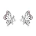 Nežni uhani z metulji v stilu Pandora - BSE574 Nežni uhani z metulji v stilu Pandora - BSE574