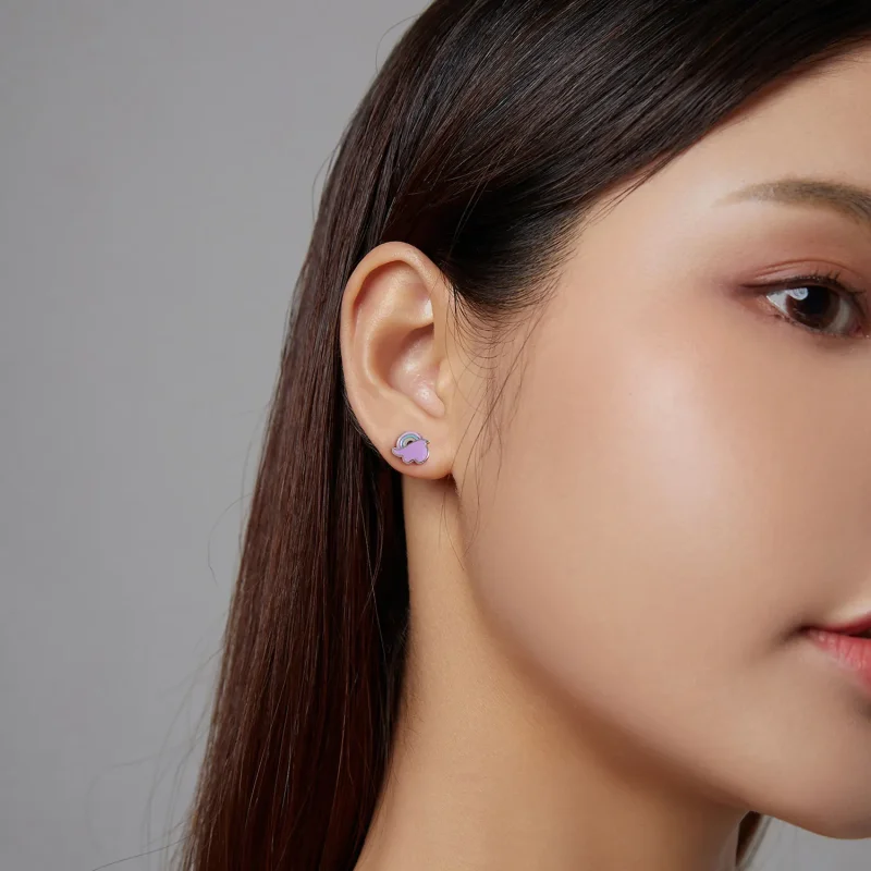 (slika za) Pandora stilski fantazijski uhani s poniji - SCE1266 - Ogled 5