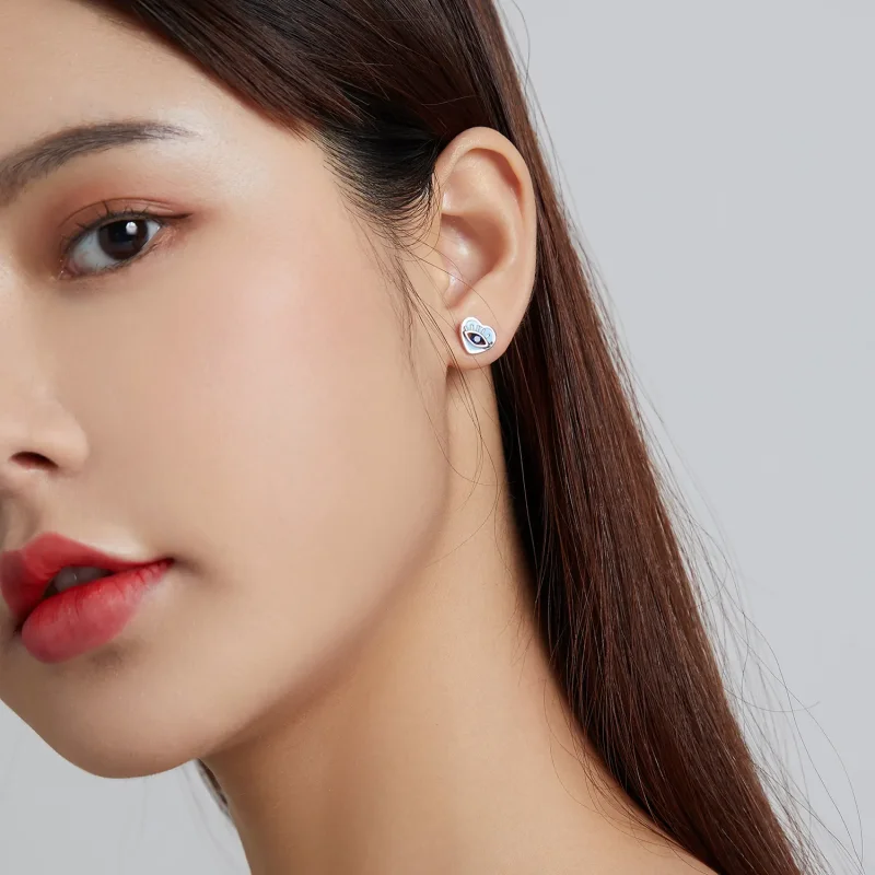 (slika za) Pandora Style Love Guard Uhani s čepki - SCE1134 - Ogled 8