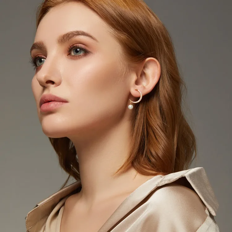 Pandora Style Love Nocturne uhani s čepki - BSE308