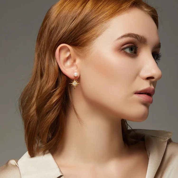 Pandora Style Love Nocturne uhani s čepki - BSE308