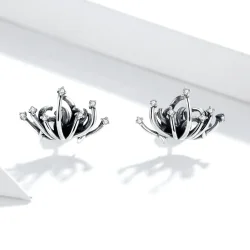 Pandora Style Lycoris radiata uhani z žebljički - SCE940