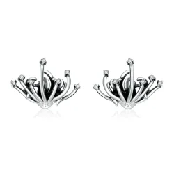 Pandora Style Lycoris radiata uhani z žebljički - SCE940