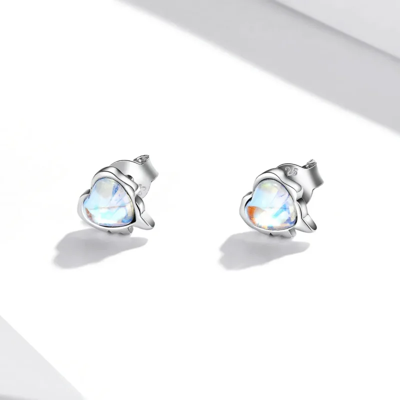 (slika za) Pandora Style Melting Love Stud uhani - SCE1306 - Ogled 2