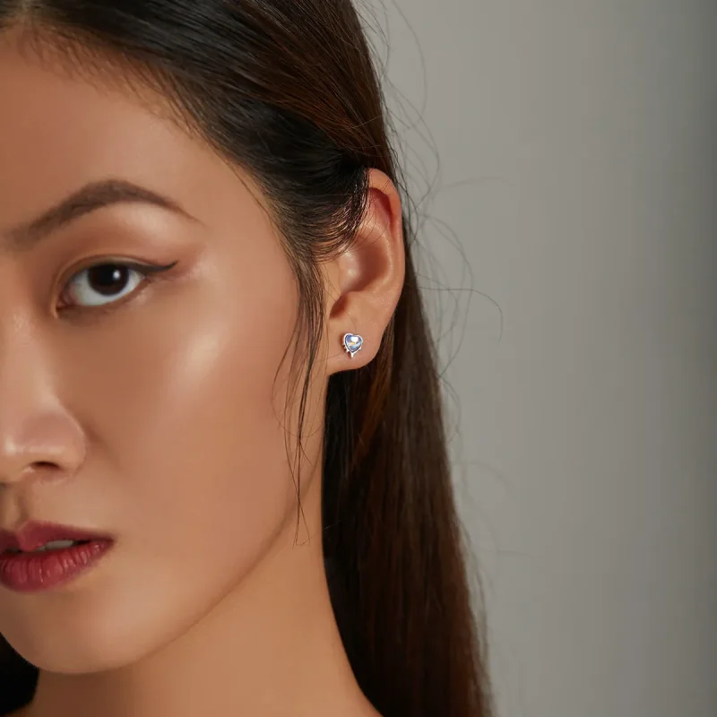 (slika za) Pandora Style Melting Love Stud uhani - SCE1306 - Ogled 5