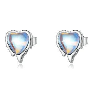 Pandora Style Melting Love Stud uhani - SCE1306 (slika za) Pandora Style Melting Love Stud uhani - SCE1306