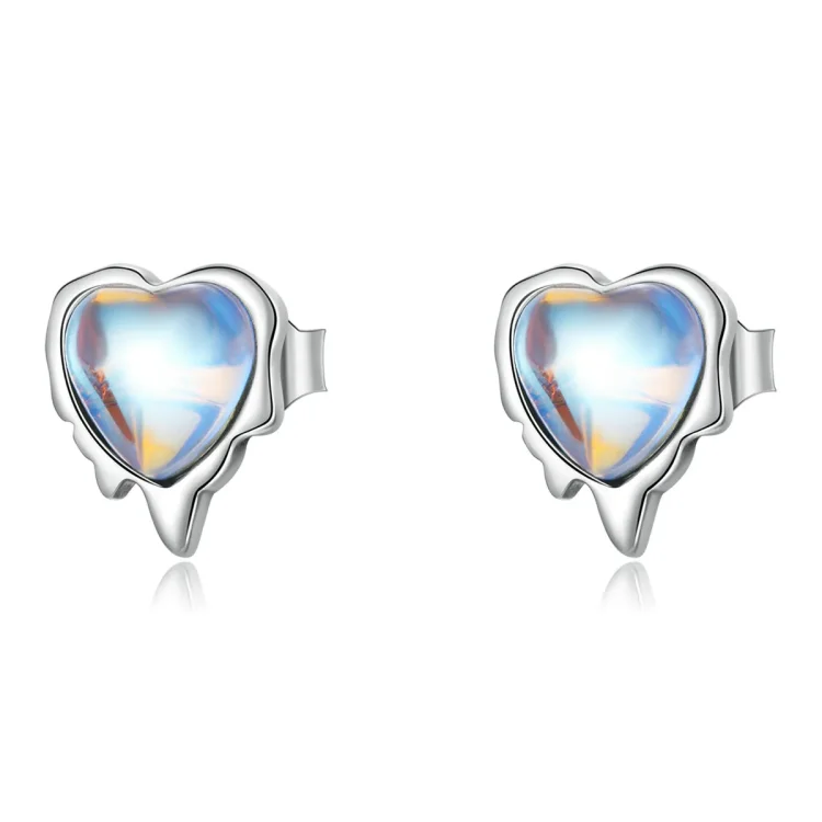Pandora Style Melting Love Stud uhani - SCE1306