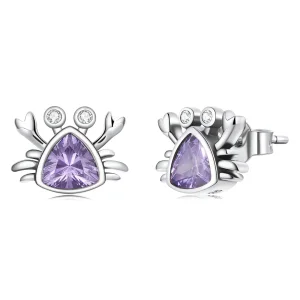 (slika za) Pandora Style Mini Crab Stud Uhani - BSE572