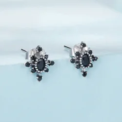 Pandora Style Moški uhani z zvezdami - SCE1521
