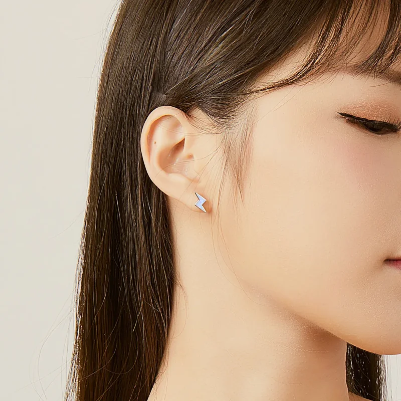 (slika za) Pandora Style Opal Lightning Stud Uhani - SCE860 - Ogled 6