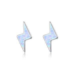 (slika za) Pandora Style Opal Lightning Stud Uhani - SCE860