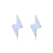 Pandora Style Opal Lightning Stud Uhani - SCE860