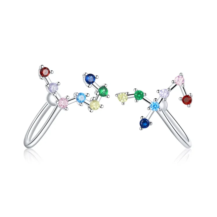 Pandora Style Star Track Uhani - BSE457