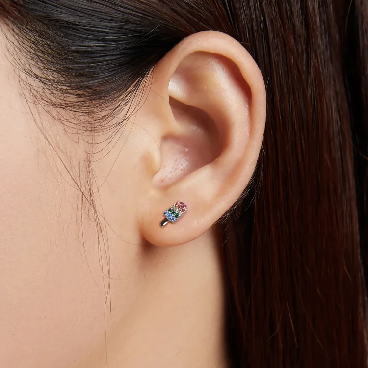 Pandora Style Summer Sweetheart - sladoledni uhani - BSE491-A
