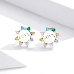 Pandora Style Sweet Love Stud Uhani - SCE892