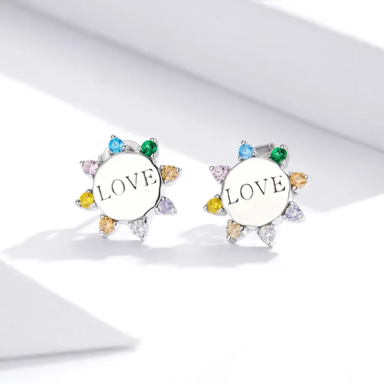 Pandora Style Sweet Love Stud Uhani - SCE892