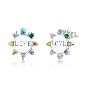 Pandora Style Sweet Love Stud Uhani - SCE892 (slika za) Pandora Style Sweet Love Stud Uhani - SCE892