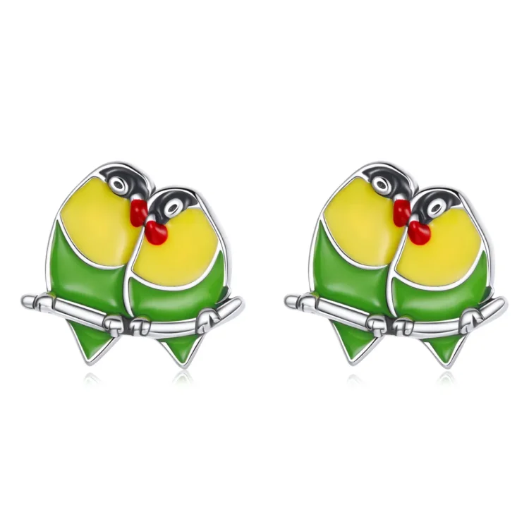 Pandora Style Two Orioles Stud Uhani - SCE1278