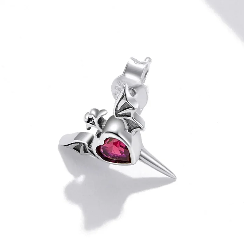 (slika za) Pandora Style Wings Love Stud uhani - SCE1179 - Ogled 2