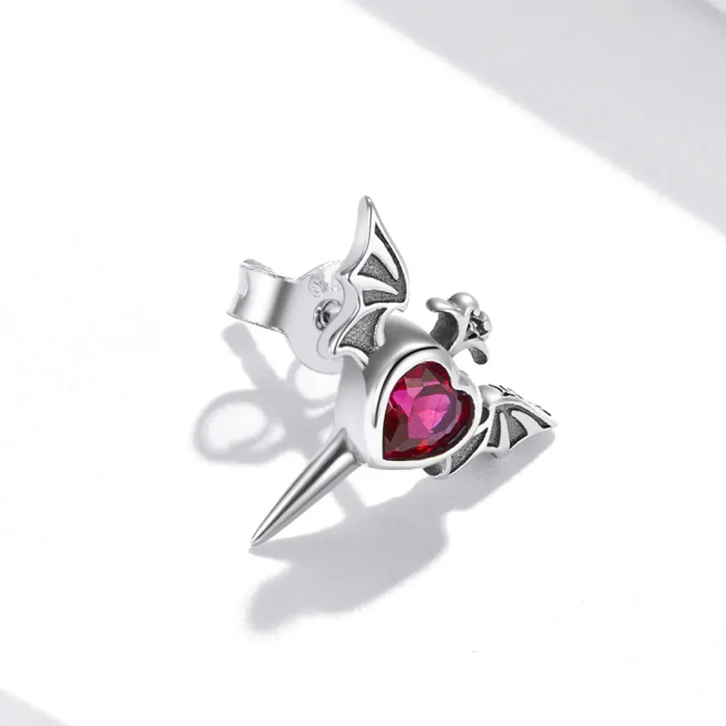 (slika za) Pandora Style Wings Love Stud uhani - SCE1179 - Ogled 3