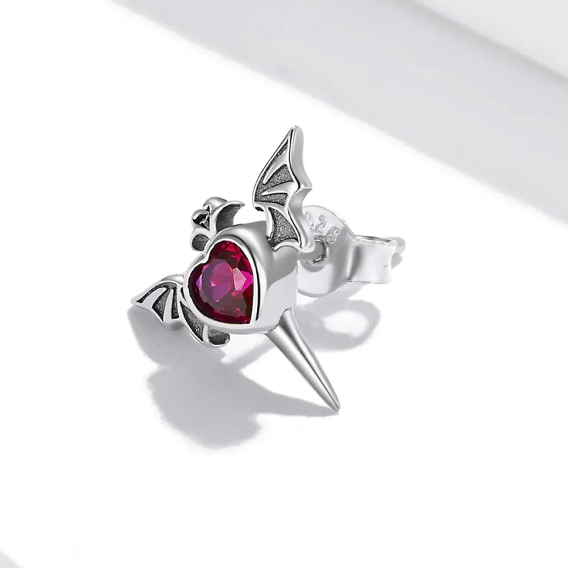 (slika za) Pandora Style Wings Love Stud uhani - SCE1179 - Ogled 4