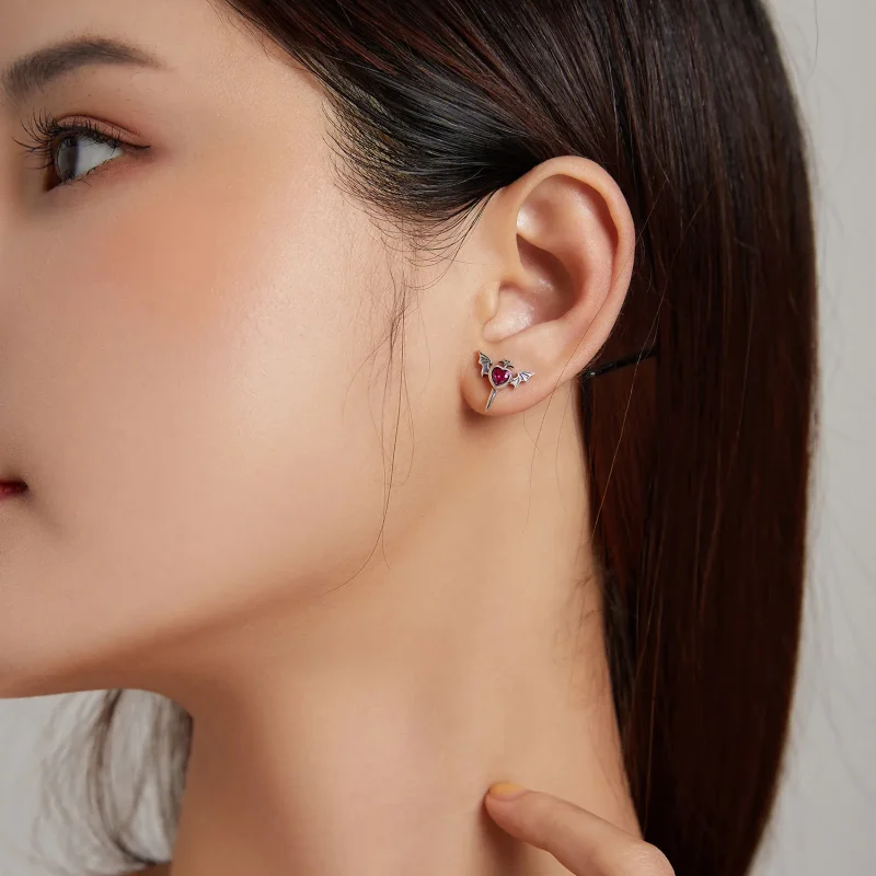 (slika za) Pandora Style Wings Love Stud uhani - SCE1179 - Ogled 7