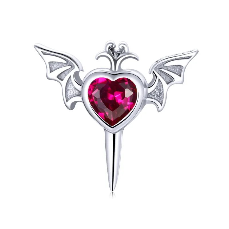 (slika za) Pandora Style Wings Love Stud uhani - SCE1179