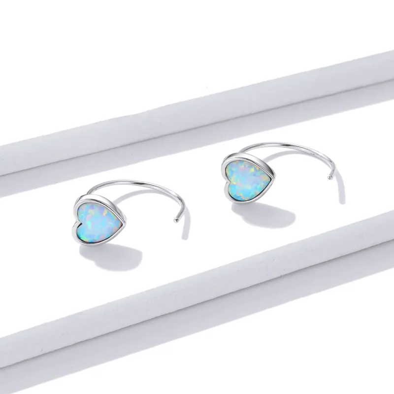 (slika za) Romantični uhani Aurora v slogu Pandora - BSE499 - Ogled 2