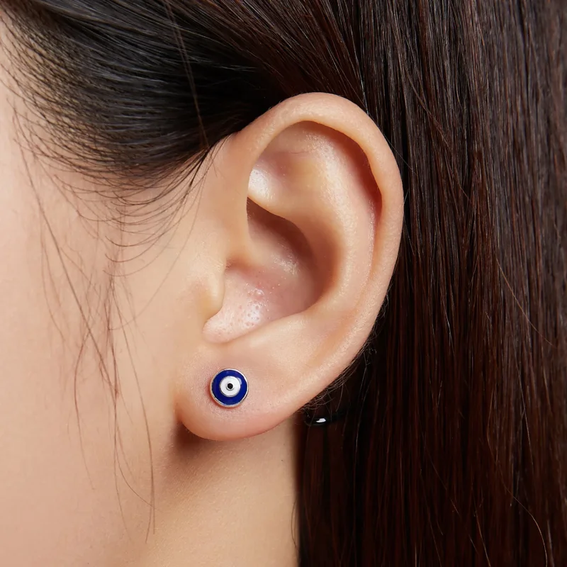 (slika za) Uhani Pandora Style Guardian Eye Stud - SCE1207-BU - Ogled 3