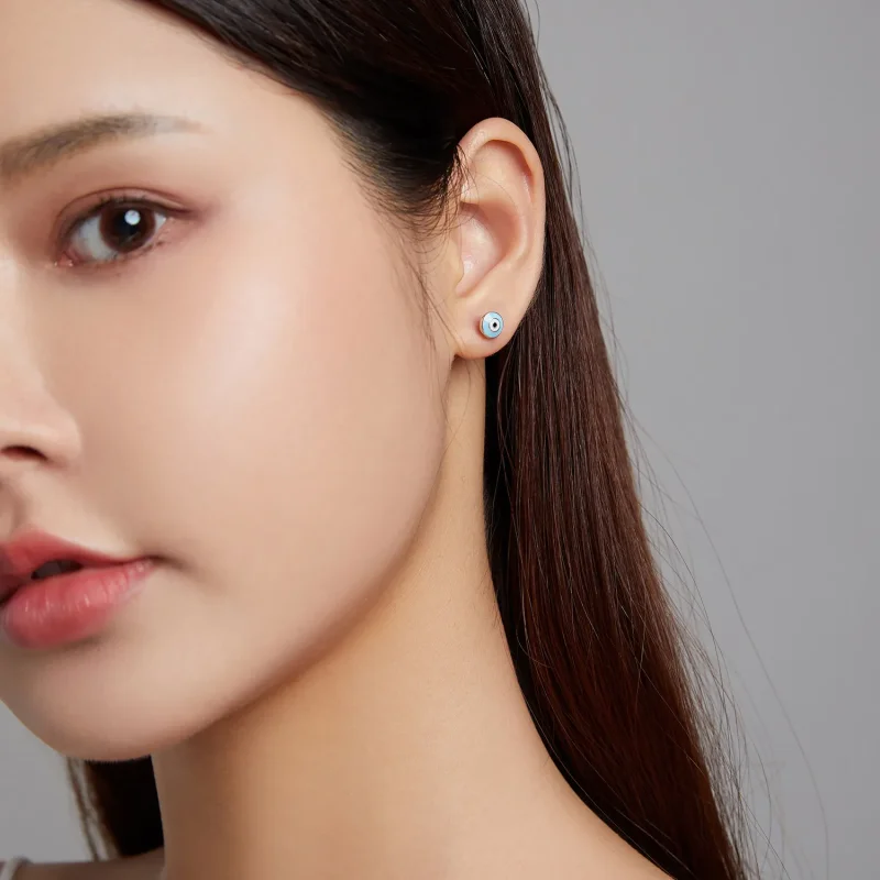 (slika za) Uhani Pandora Style Guardian Eye Stud - SCE1207-LB - Ogled 4