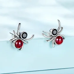 Uhani s pajki v stilu Pandora - SCE1517