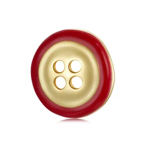 (slika za) Uhani z gumbi v stilu Pandora - SCE1060