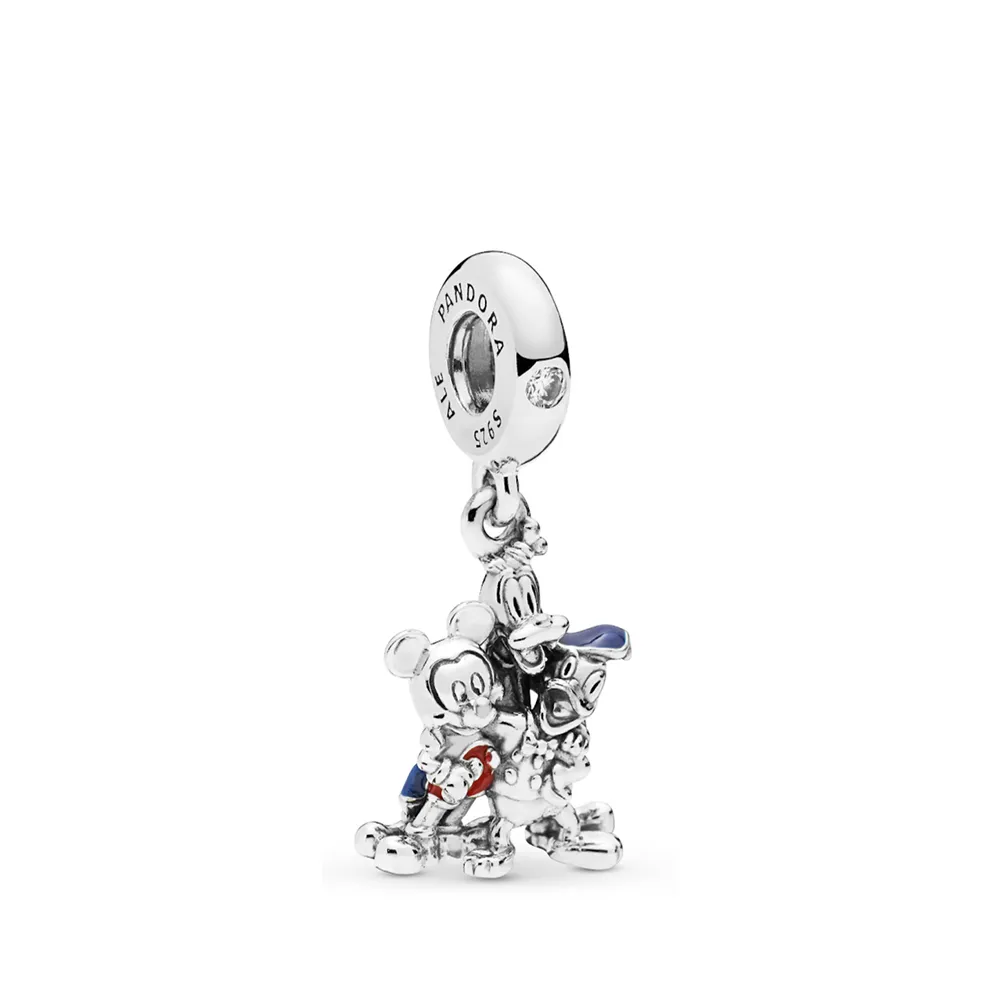 pandora obesek mickey mouse in donald duck pd 2717