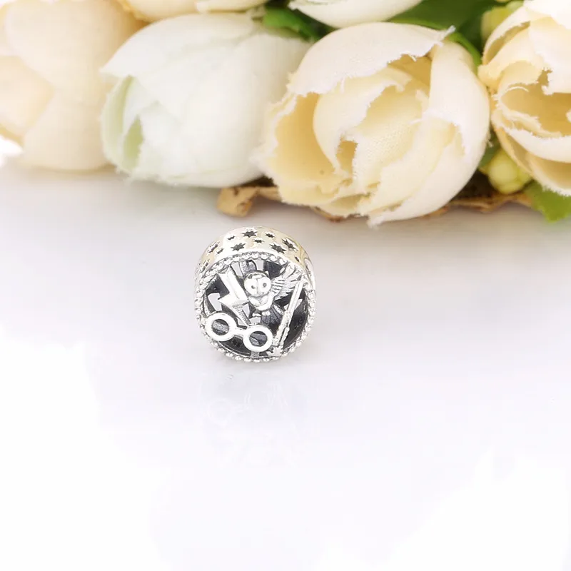 (slika za) PANDORA Harry Potter, obesek z ikonami Harryja Potterja - 799127C01 - Ogled 2