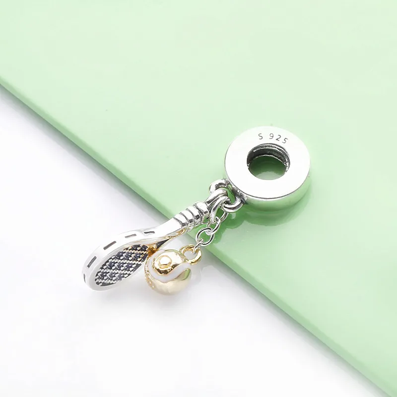 (slika za) PANDORA obesek za teniški lopar in žogico - 769026C01 - Ogled 3