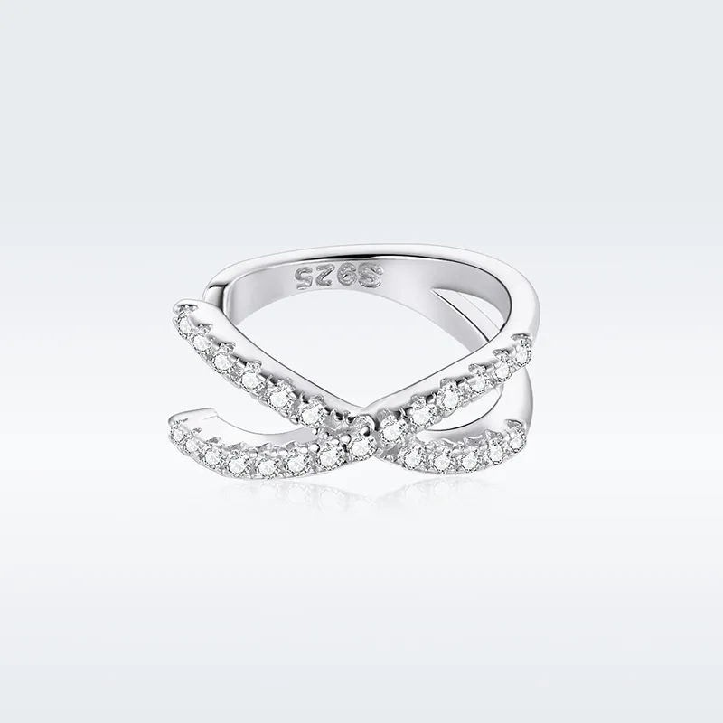 (slika za) Srebrna sponka za ušesa v stilu Pandora - SCE997-A - Ogled 3