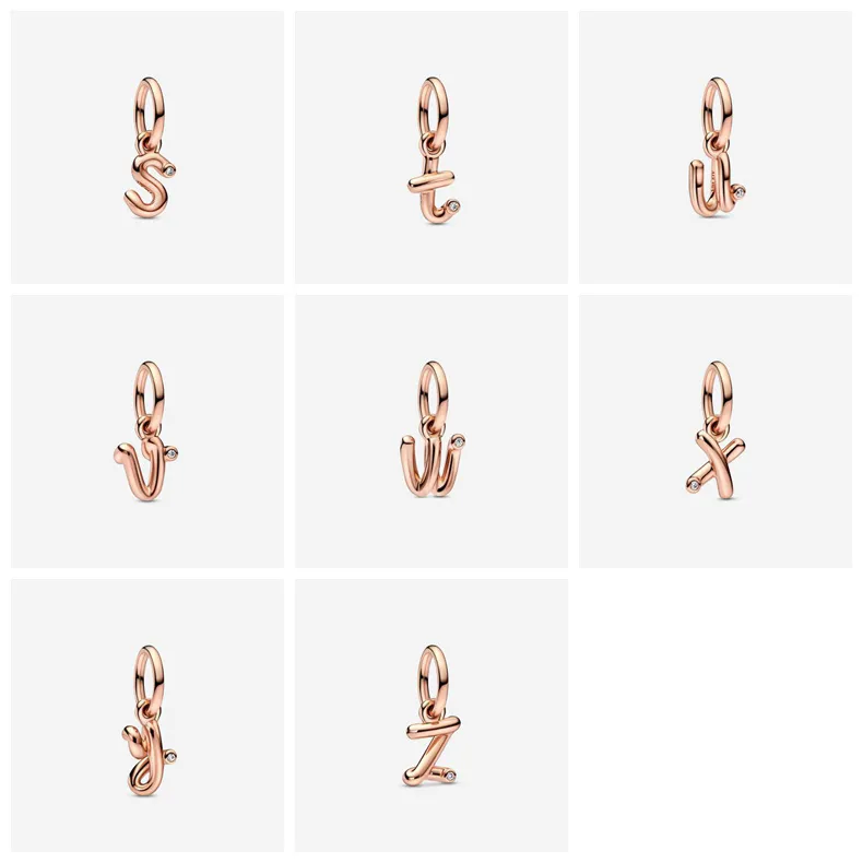 (slika za) PANDORA Abecedni viseči obesek z malo pisano črko »a« - 782531C01 - Ogled 5