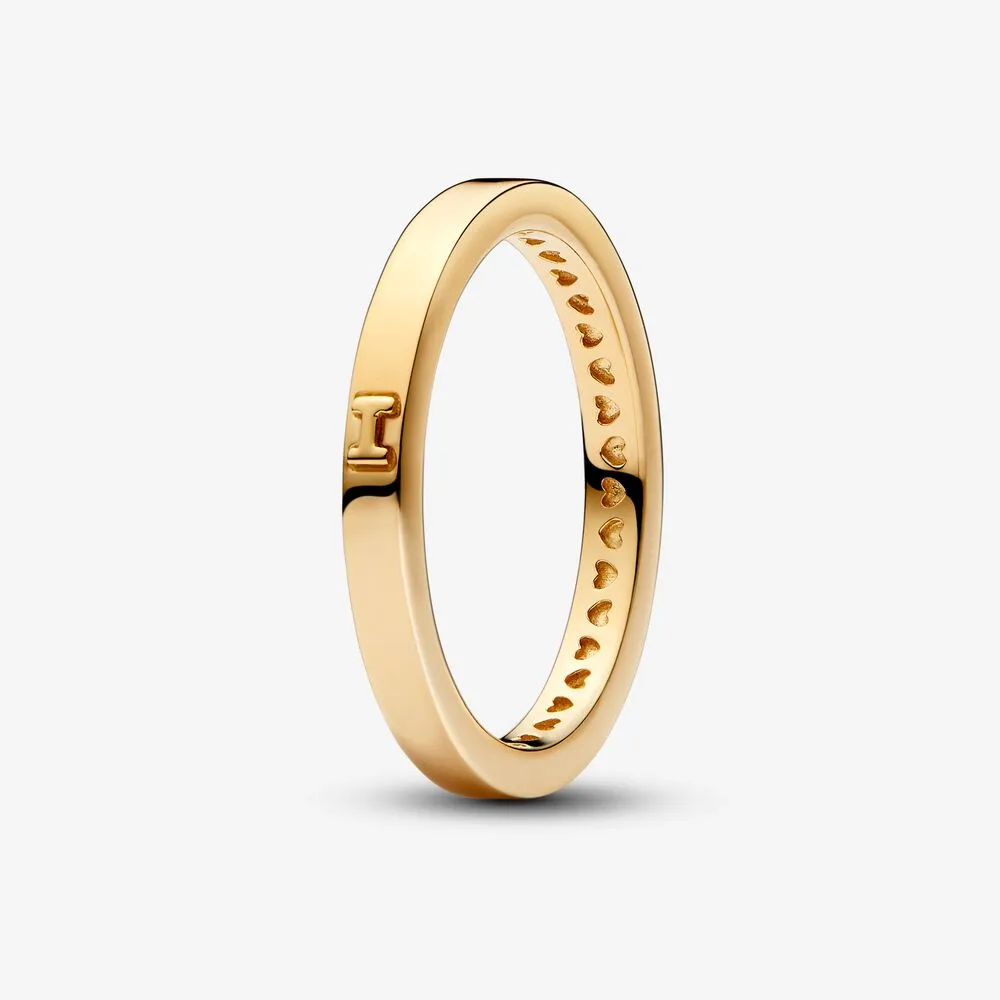 pandora 14k pozlačen prstan za sporočila ljubezni 162613c00